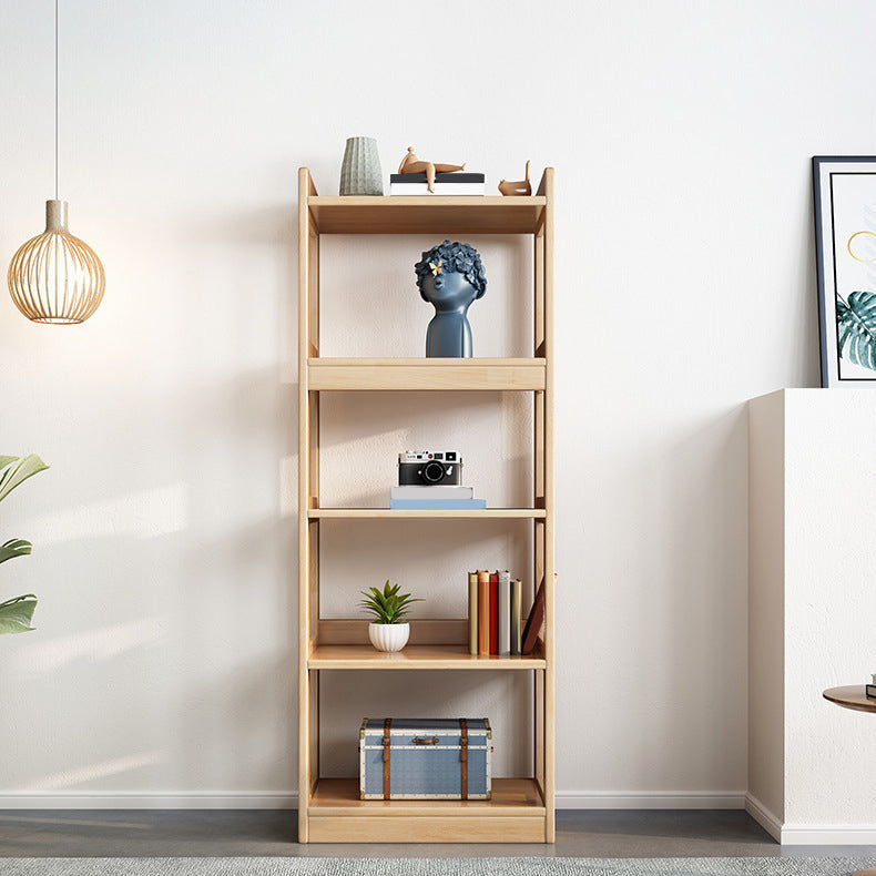 Open Shelf Storage and Display Shelves Bookcase Modern Wooden Bookshelf for Living Room