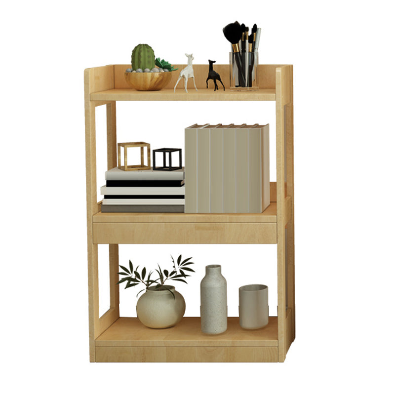 Open Shelf Storage and Display Shelves Bookcase Modern Wooden Bookshelf for Living Room