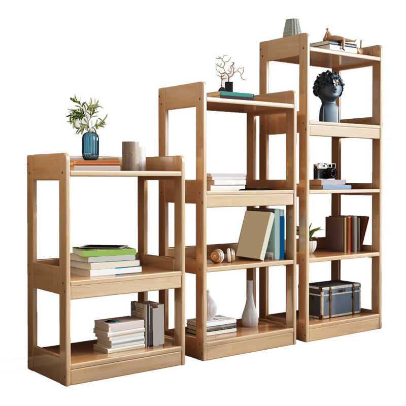 Open Shelf Storage and Display Shelves Bookcase Modern Wooden Bookshelf for Living Room