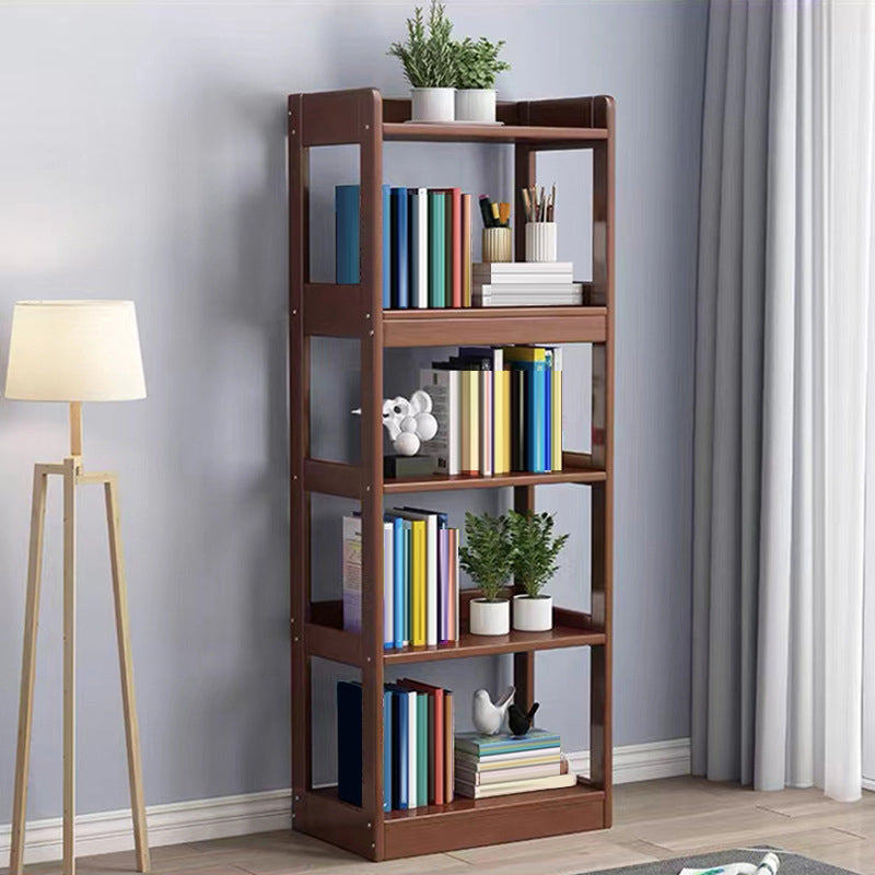 Open Shelf Storage and Display Shelves Bookcase Modern Wooden Bookshelf for Living Room