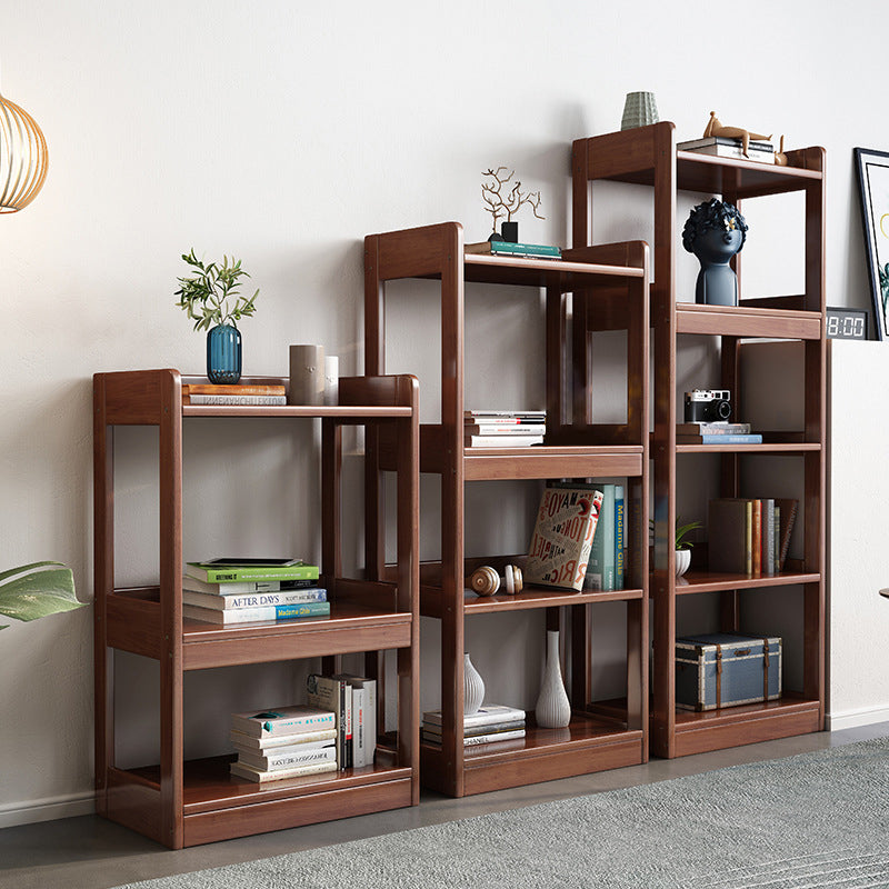 Open Shelf Storage and Display Shelves Bookcase Modern Wooden Bookshelf for Living Room