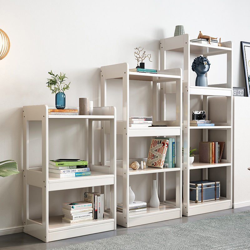 Open Shelf Storage and Display Shelves Bookcase Modern Wooden Bookshelf for Living Room
