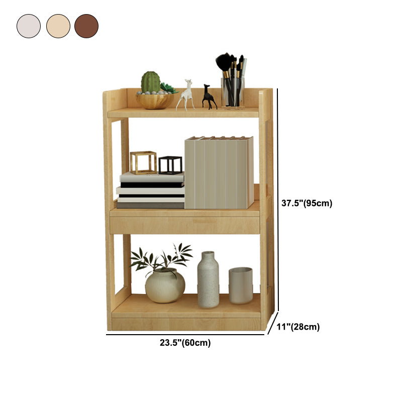 Open Shelf Storage and Display Shelves Bookcase Modern Wooden Bookshelf for Living Room