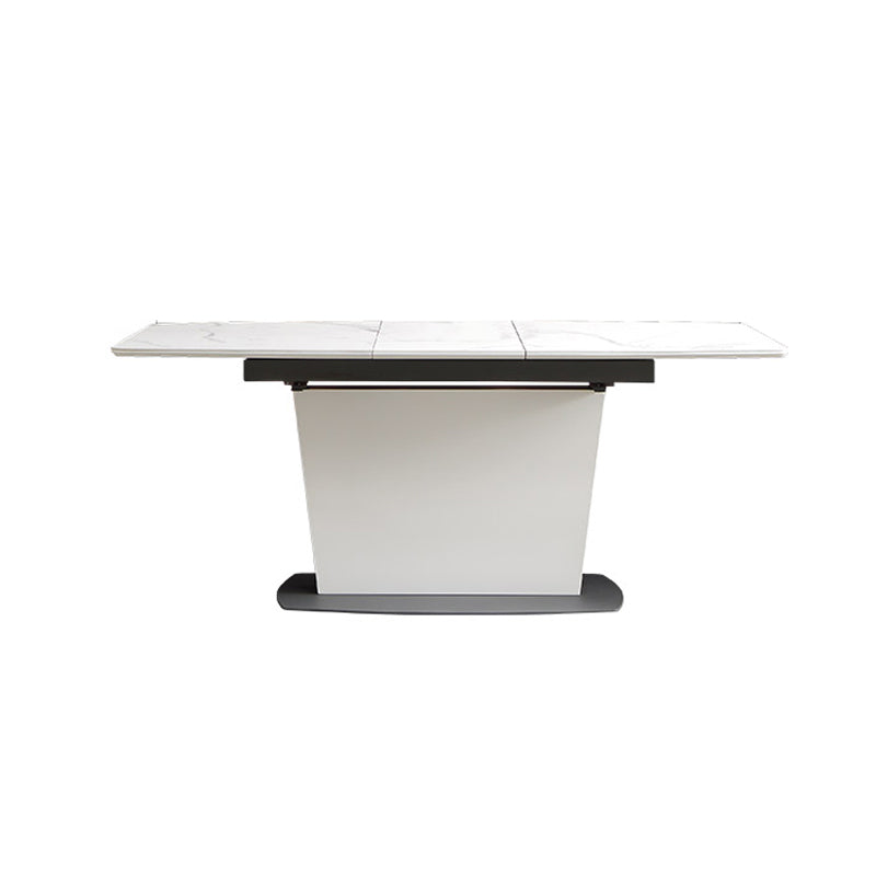 Stone Top Dining Table Set 1/4/5/7 Pieces Modern White Indoor Dinette Set