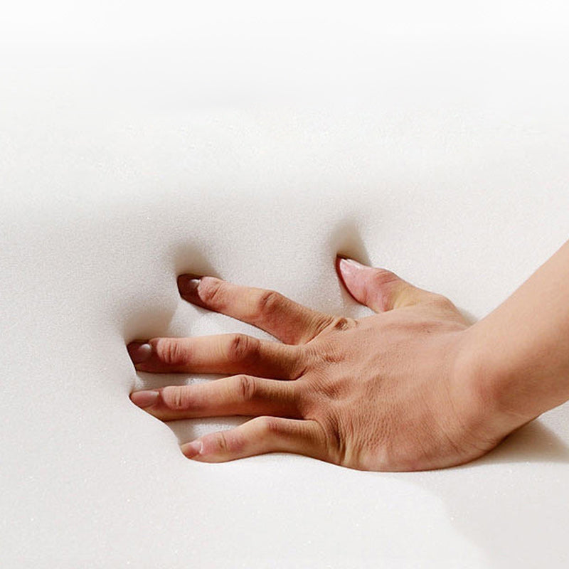 Fabric Sectional Pillow Back and Square Arms Sectional Sofa for 4 People