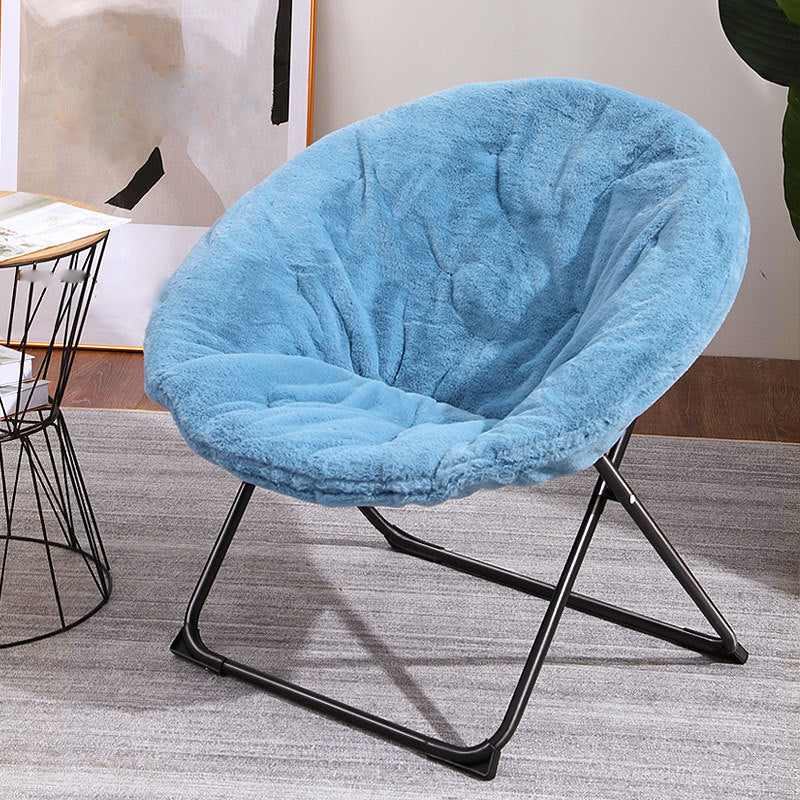 Nordic Armless with Black Legs Fixed Back Living Room Parsons Chair