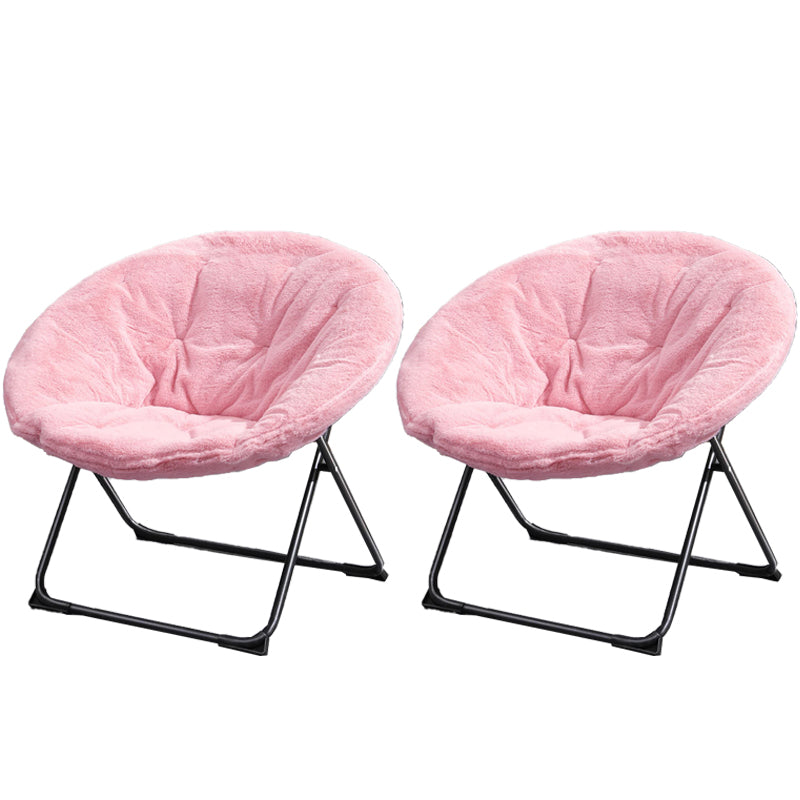 Nordic Armless with Black Legs Fixed Back Living Room Parsons Chair