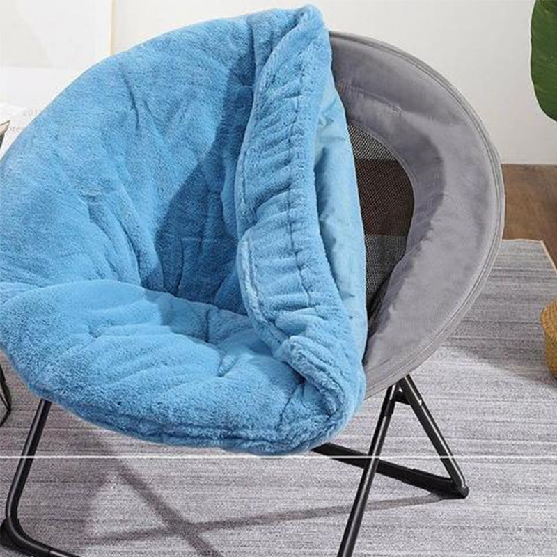 Nordic Armless with Black Legs Fixed Back Living Room Parsons Chair