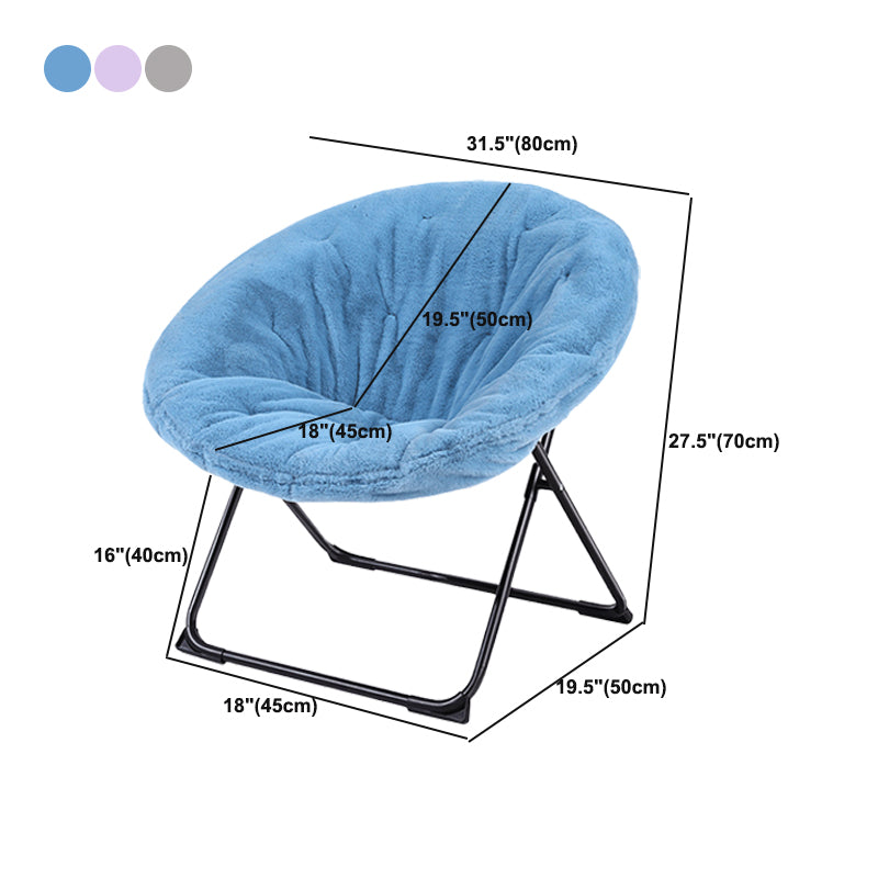 Nordic Armless with Black Legs Fixed Back Living Room Parsons Chair