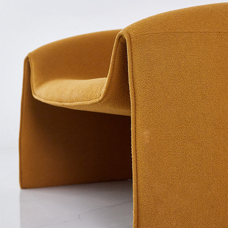 28.35" Wide Scandinavian Style Single Sofa Chair Velvet Arm Chair