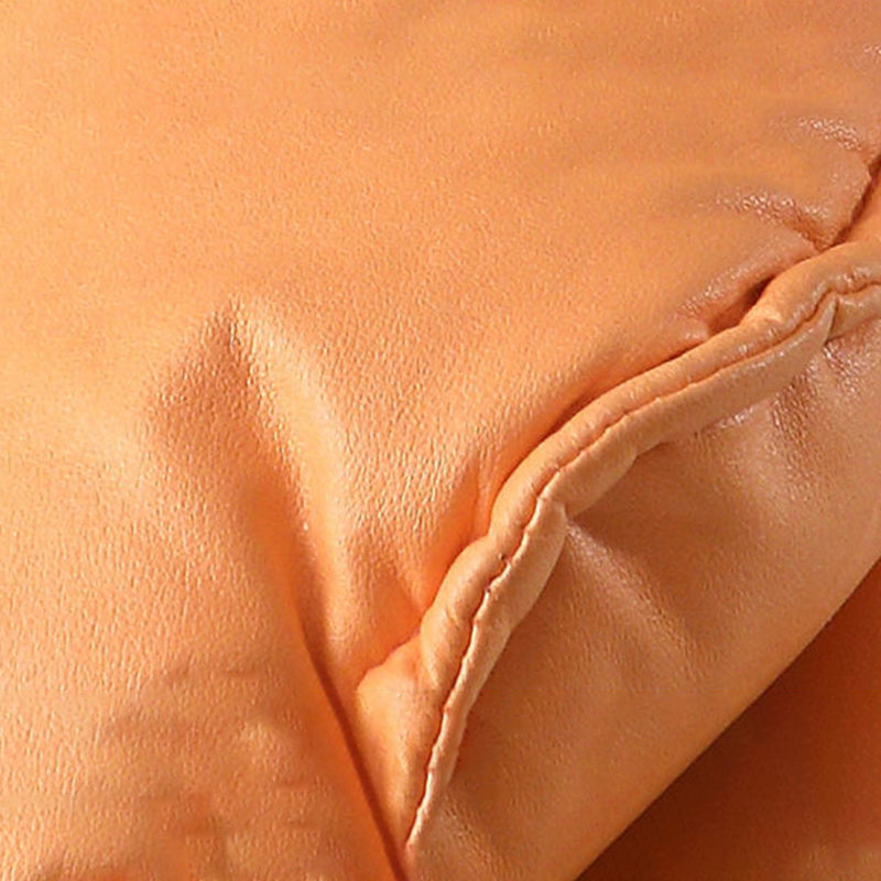 Contemporary Rocking Chair Metal Frame Wing Chair Back Indoor Rocking Chair