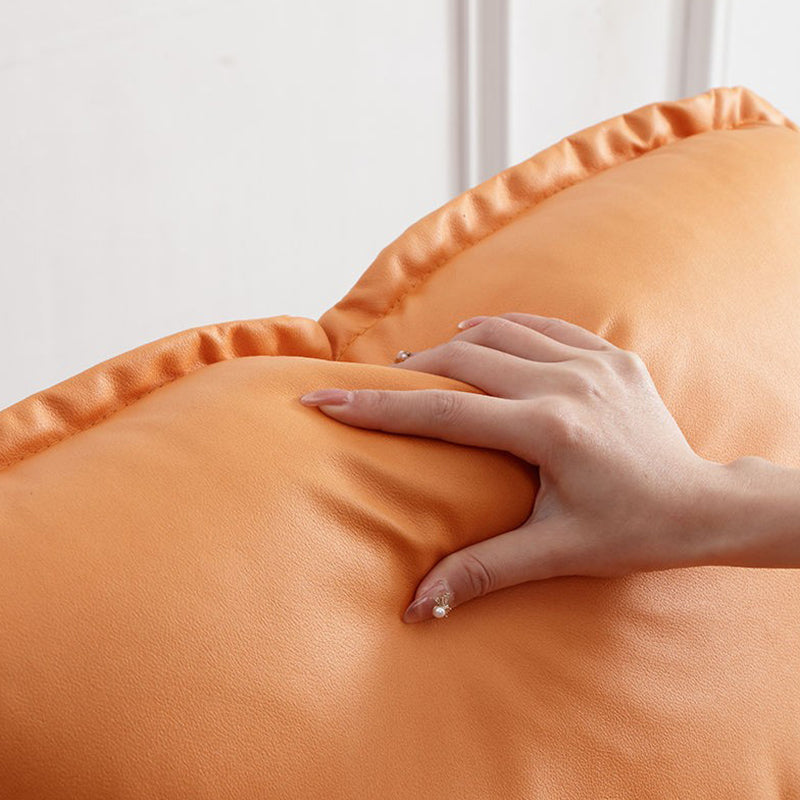 Contemporary Rocking Chair Fabric Upholstered Metal Frame Indoor Rocking Chair