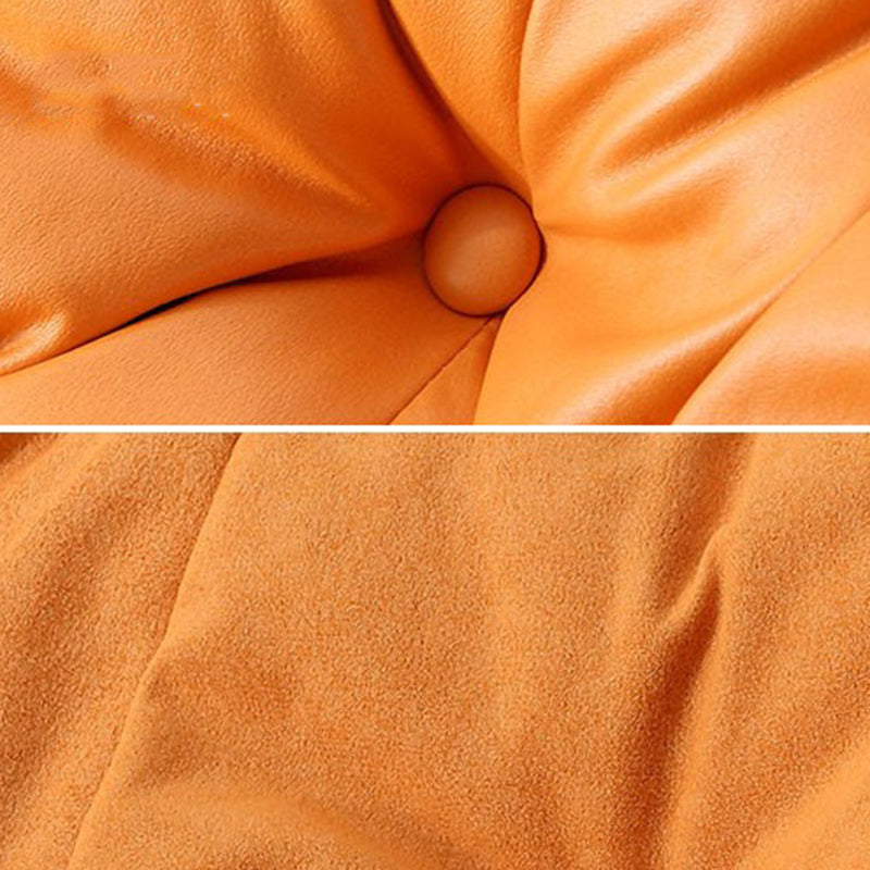 Contemporary Rocking Chair Upholstered Tufted Cushions with Light Legs Glider