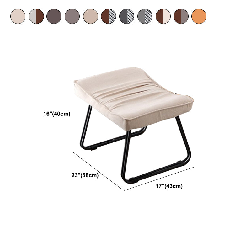 Contemporary Rocking Chair Upholstered Tufted Cushions with Light Legs Glider