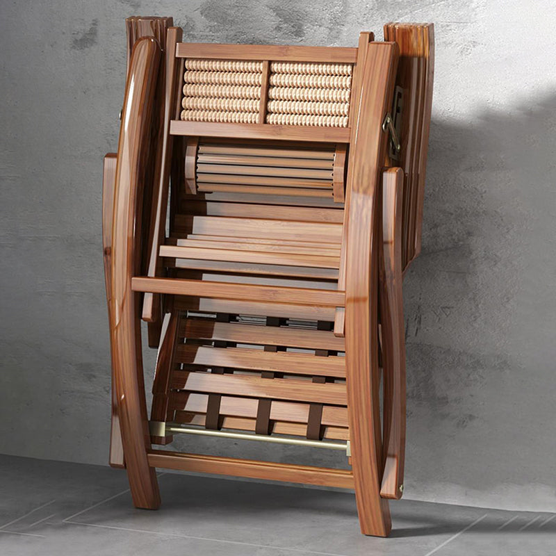 Modern Wood Rocking Chair Folding with Cotton Cushion for Home Decor