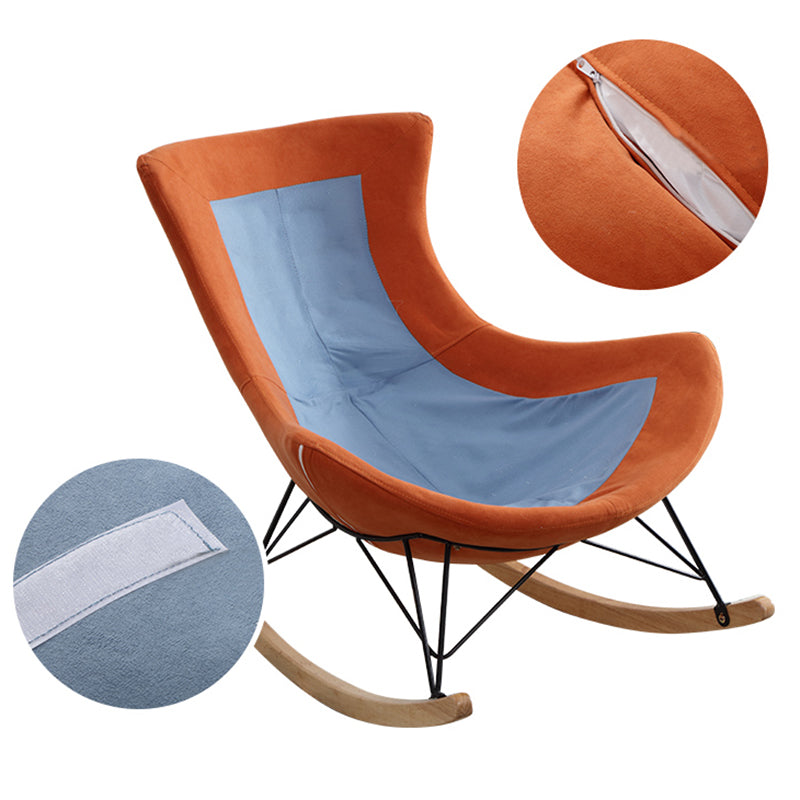 Simple Style Modern Rocker Chair Leisure Lounge Home Chaise Chair