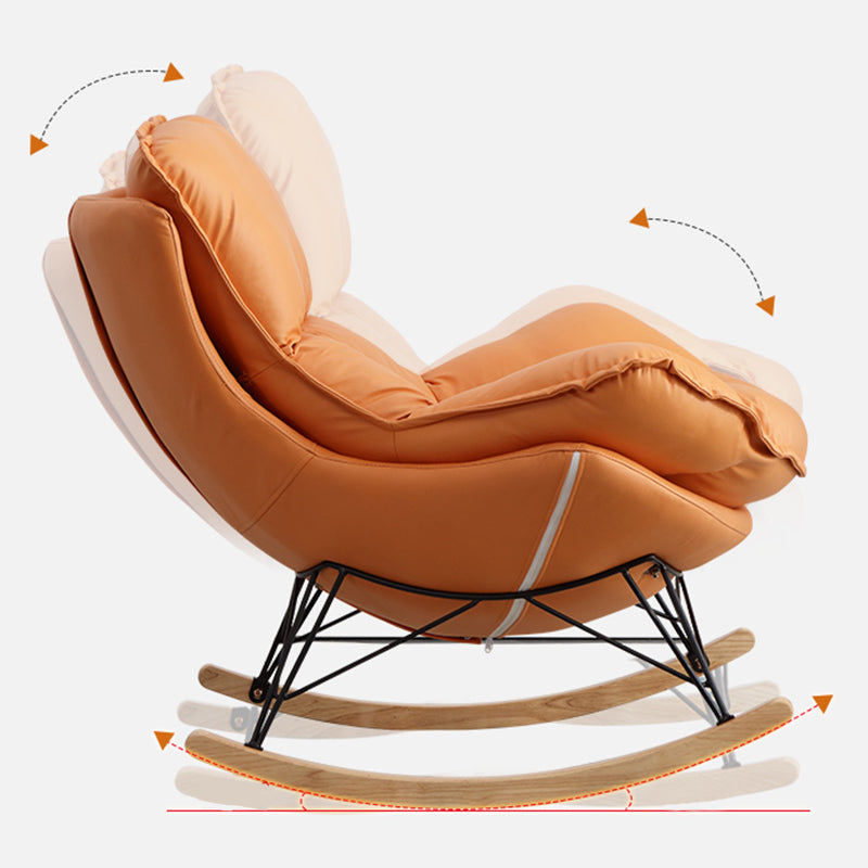 Simple Style Modern Rocker Chair Leisure Lounge Home Chaise Chair