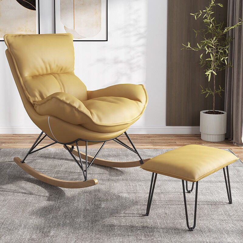 Simple Style Modern Rocker Chair Leisure Lounge Home Chaise Chair
