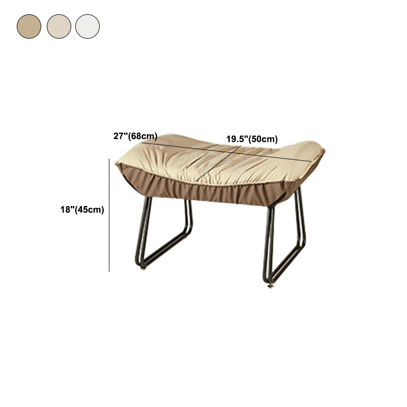 Simple Modern Style Chair Waterproof Single Rocker Chair for Bedroom and Living Room