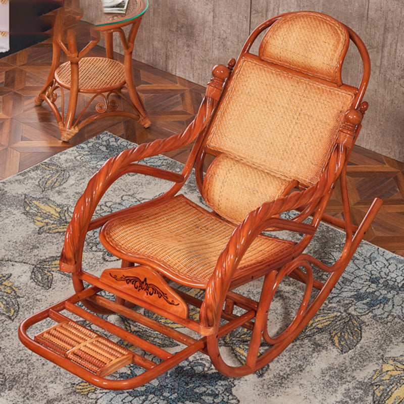 Traditional Wicker Rocking Chair Rocker Chair for Living Room
