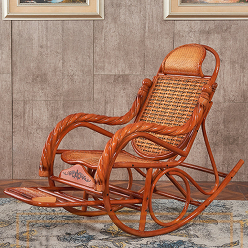 Traditional Wicker Rocking Chair Rocker Chair for Living Room