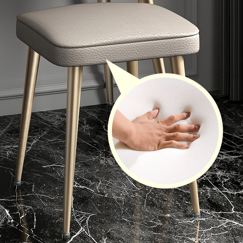 Contemporary Vanity Makeup Table Set 3 Drawer Vanity Dressing Table