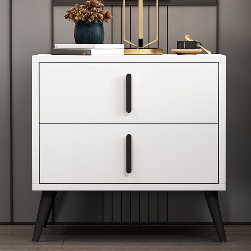 Engineered Wood Bed Nightstand Drawers Included Nightstand for Bedroom