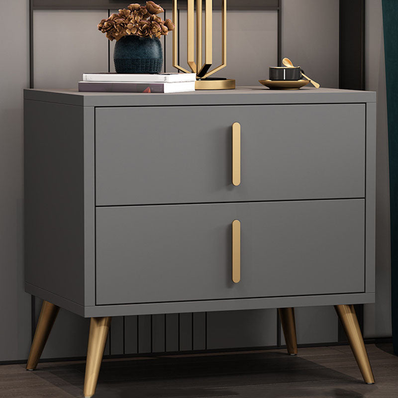 Engineered Wood Bed Nightstand Drawers Included Nightstand for Bedroom