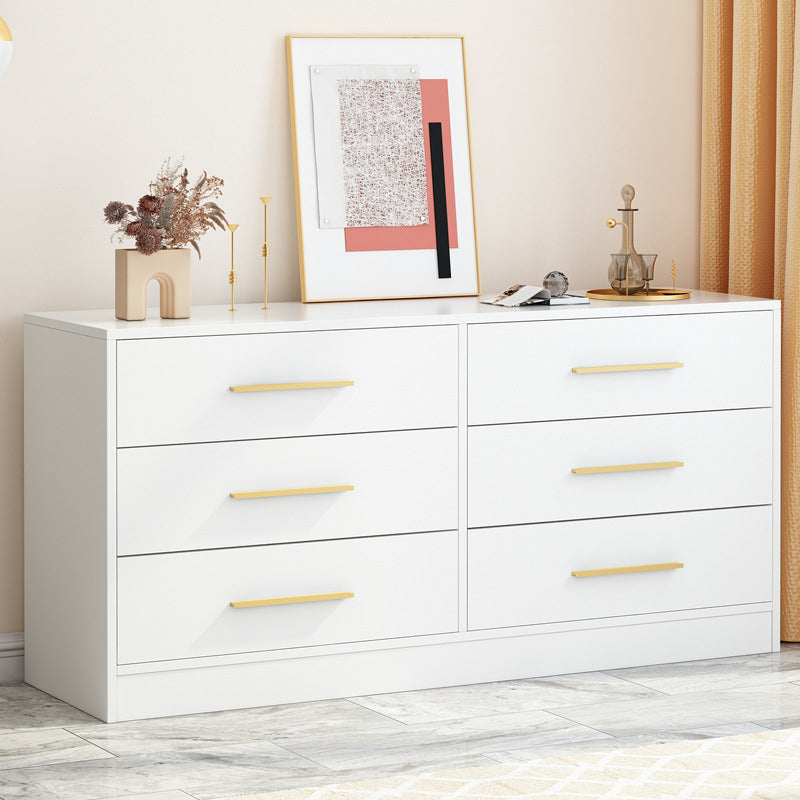 Contemporary Glam Storage Chest Wooden Storage Chest Dresser