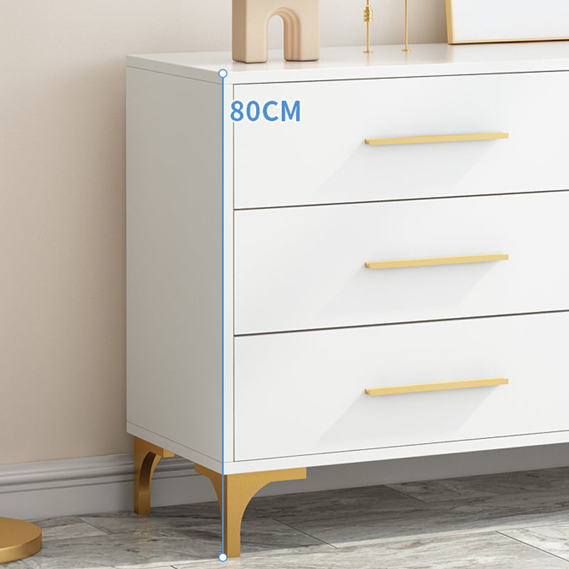 Contemporary Glam Storage Chest Wooden Storage Chest Dresser