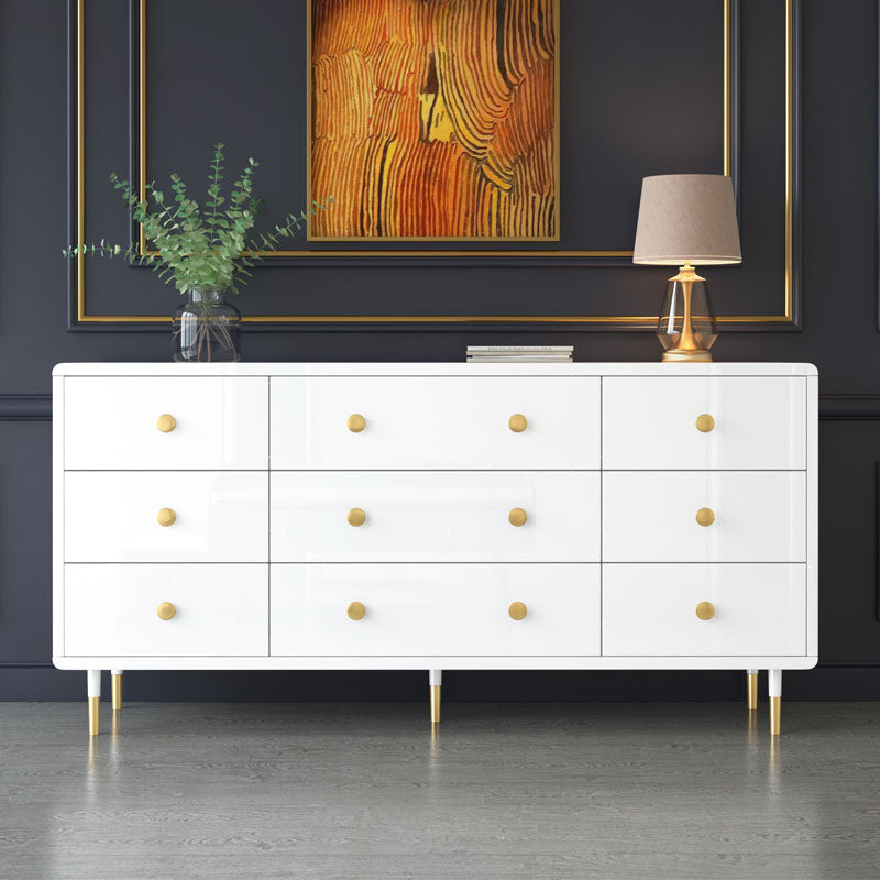 Modern Dresser Artificial Wood Storage Chest , 31.5-inch Height