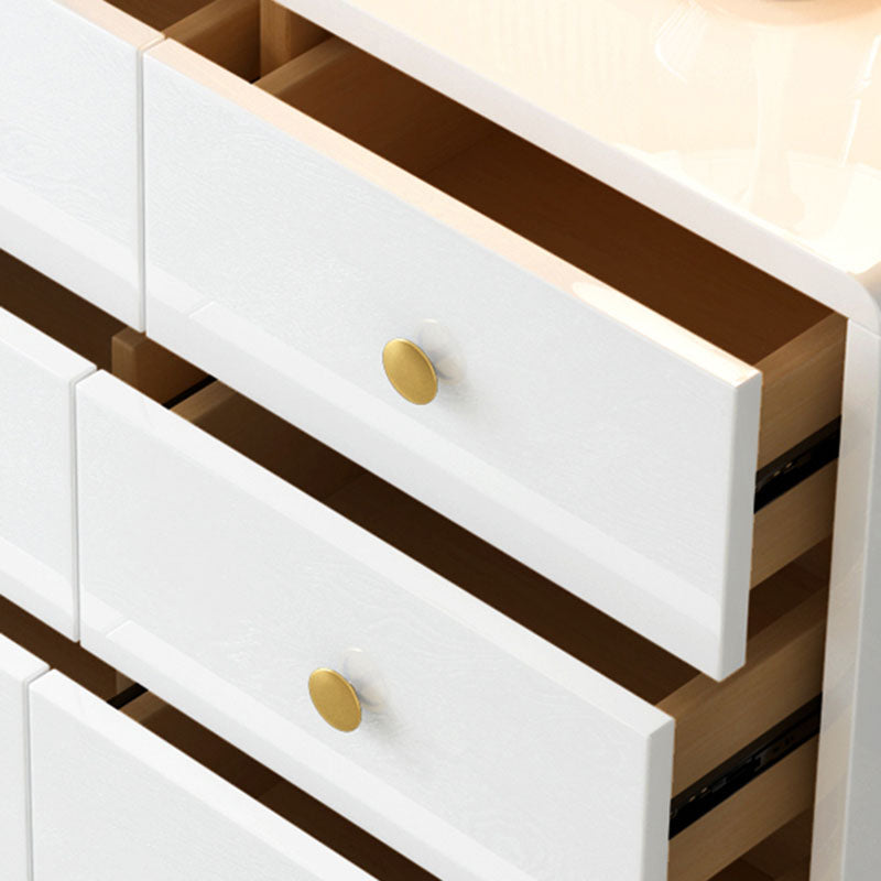 Modern Dresser Artificial Wood Storage Chest , 31.5-inch Height