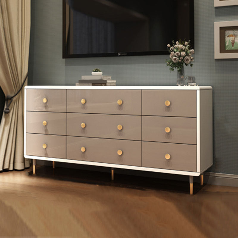 Modern Dresser Artificial Wood Storage Chest , 31.5-inch Height