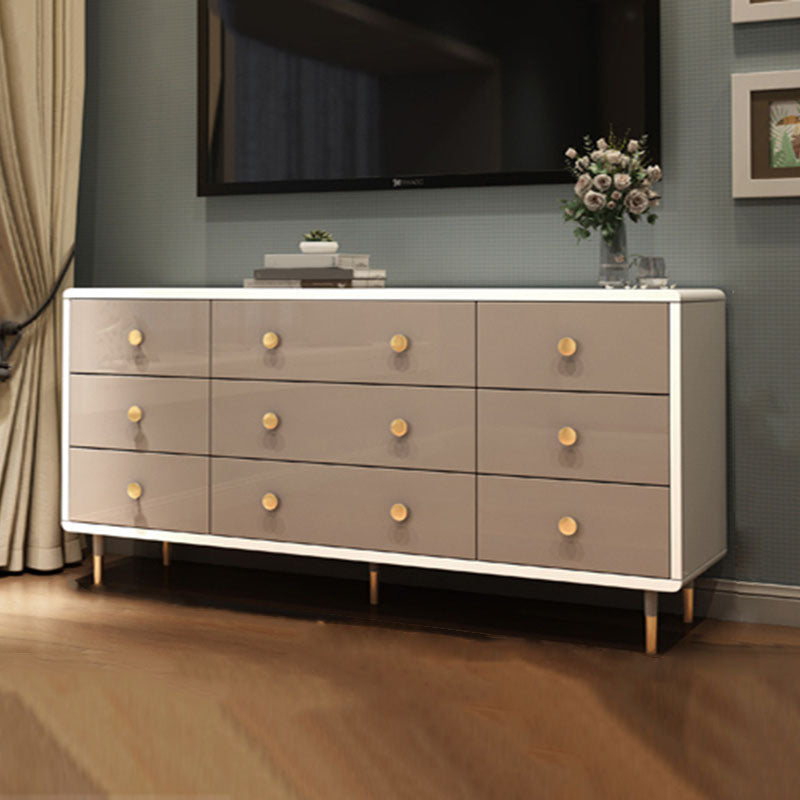 Modern Dresser Artificial Wood Storage Chest , 31.5-inch Height