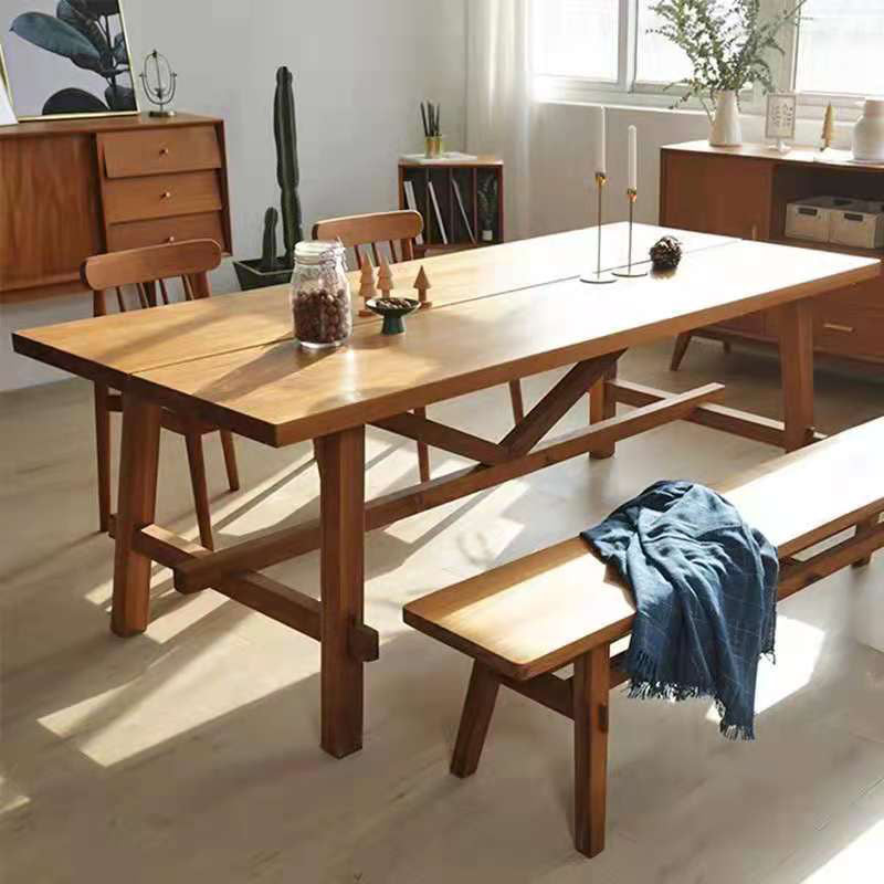 Simplicity Style Dining Table Rectangle Table for Home Kitchen