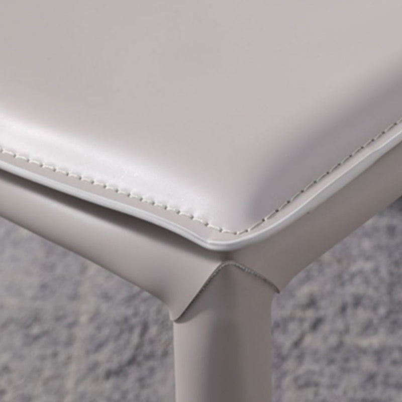 Upholstered Dining Side Chair Modern Armless Dining Chairs for Home