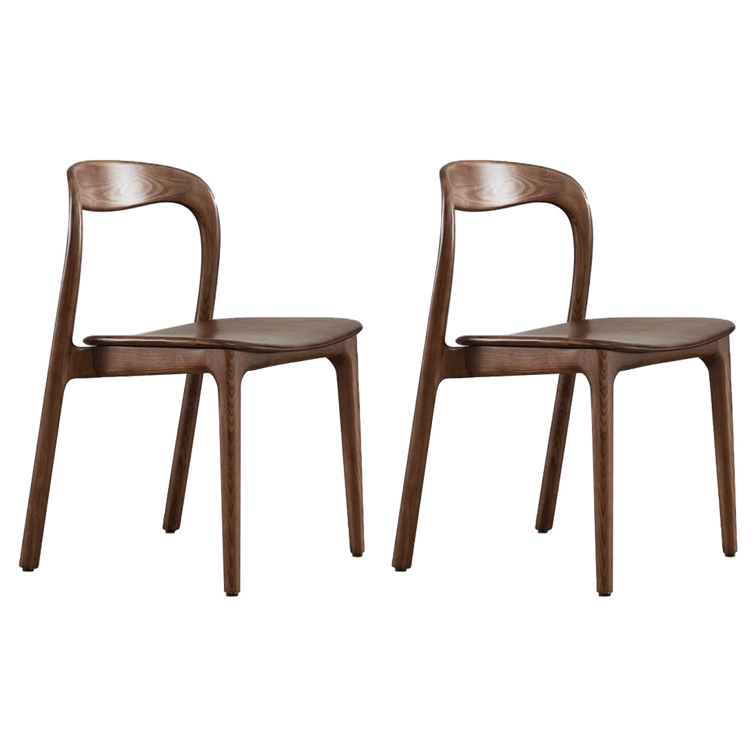 Upholstered Dining Side Chair Solid Wood Dining Room Chair for Home