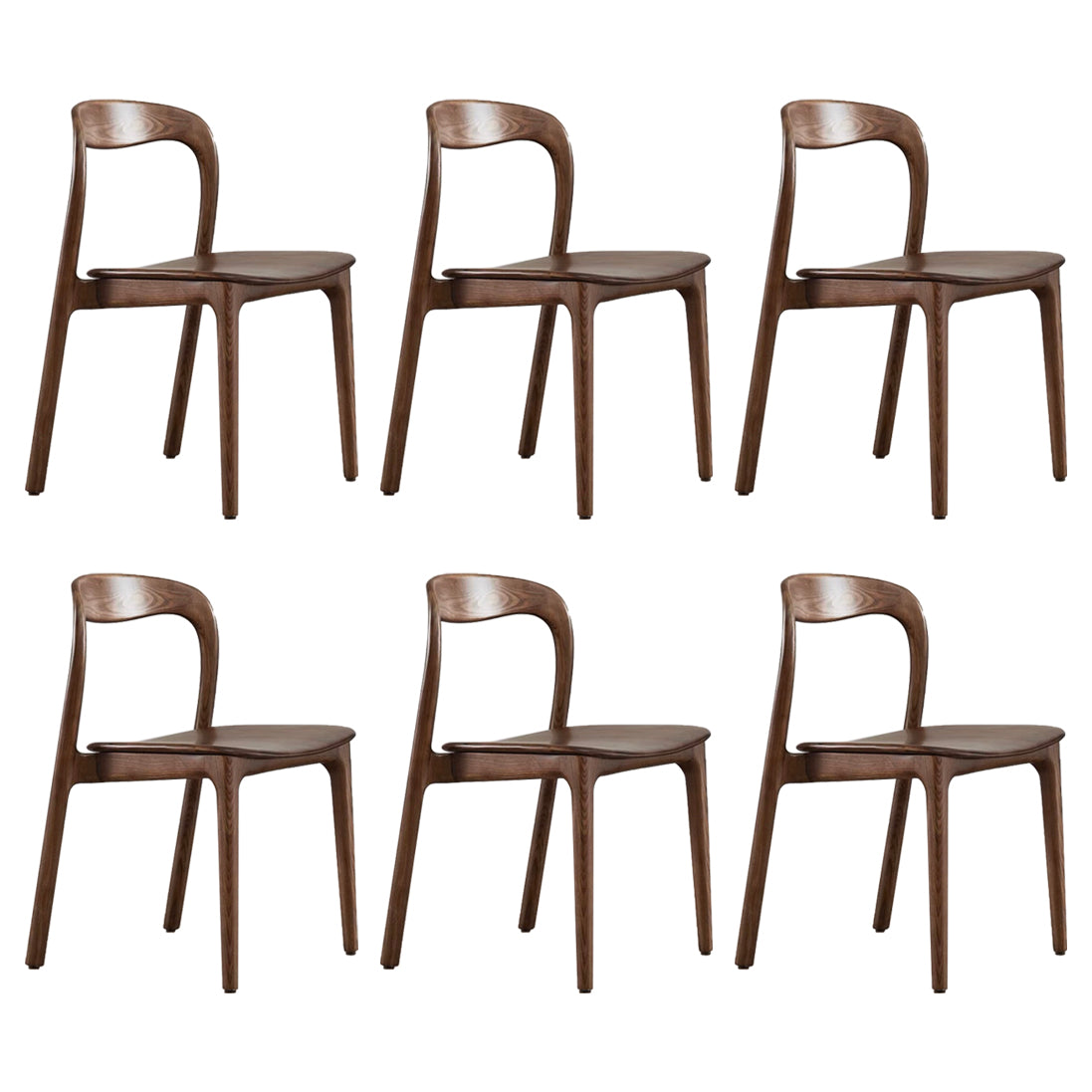 Upholstered Dining Side Chair Solid Wood Dining Room Chair for Home