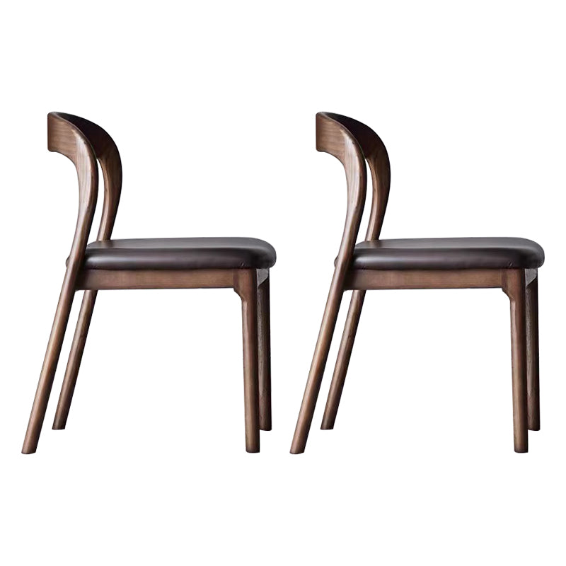 Upholstered Dining Side Chair Solid Wood Dining Room Chair for Home