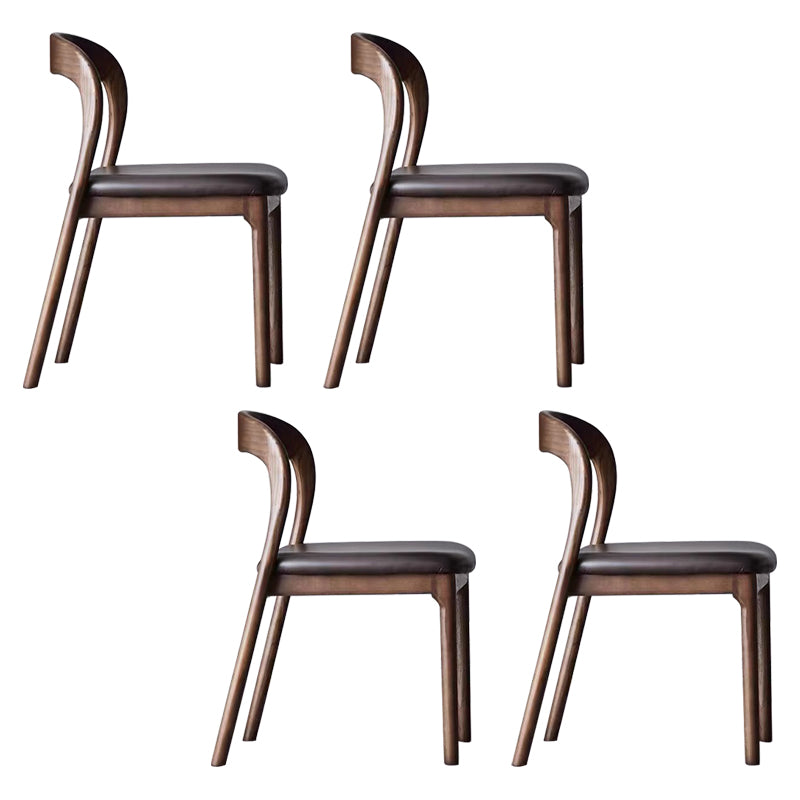 Upholstered Dining Side Chair Solid Wood Dining Room Chair for Home