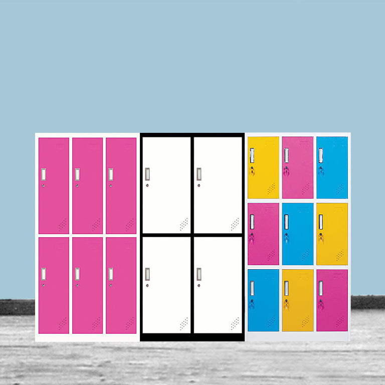 Hinged Wardrobe Armoire Contemporary Metal Wardrobe Cabinet for Home