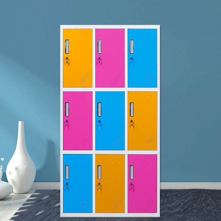 Hinged Wardrobe Armoire Contemporary Metal Wardrobe Cabinet for Home