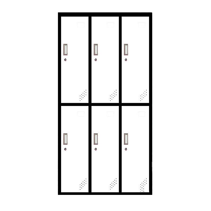 Hinged Wardrobe Armoire Contemporary Metal Wardrobe Cabinet for Home