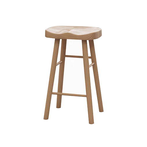 Industrial Rectangular Pub Table Set 1/5 Pieces Wooden Counter Table with Backless Stools