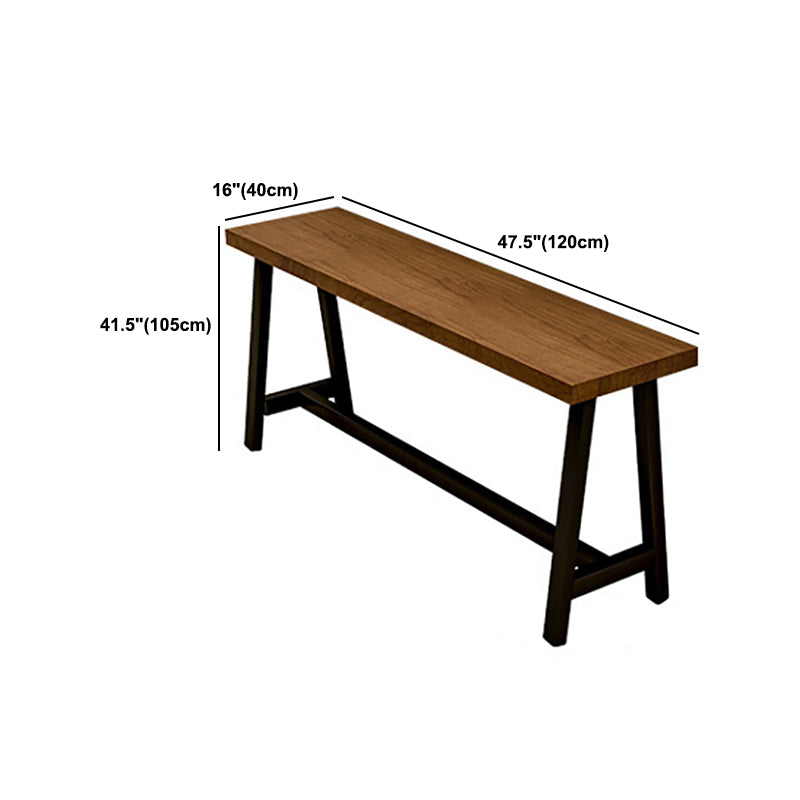 Modern Rectangular Pub Table Set 1/2/4/7 Pieces Wooden Counter Table for Dining Room