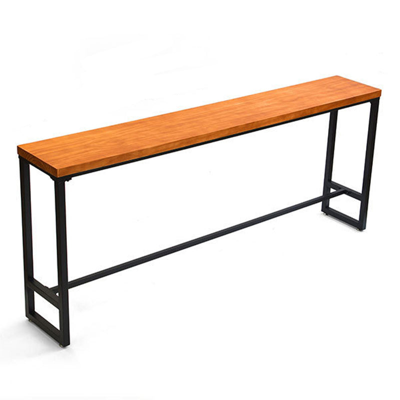 Modern 1/2/5/6/9 Pieces Rectangular Pub Table Set Wooden Counter Table for Dining Room