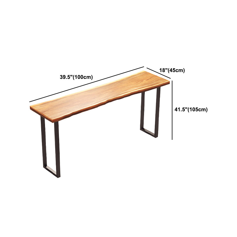 1/4/5/7 Pieces Industrial Rectangular Pub Table Set Wooden Counter Table Set