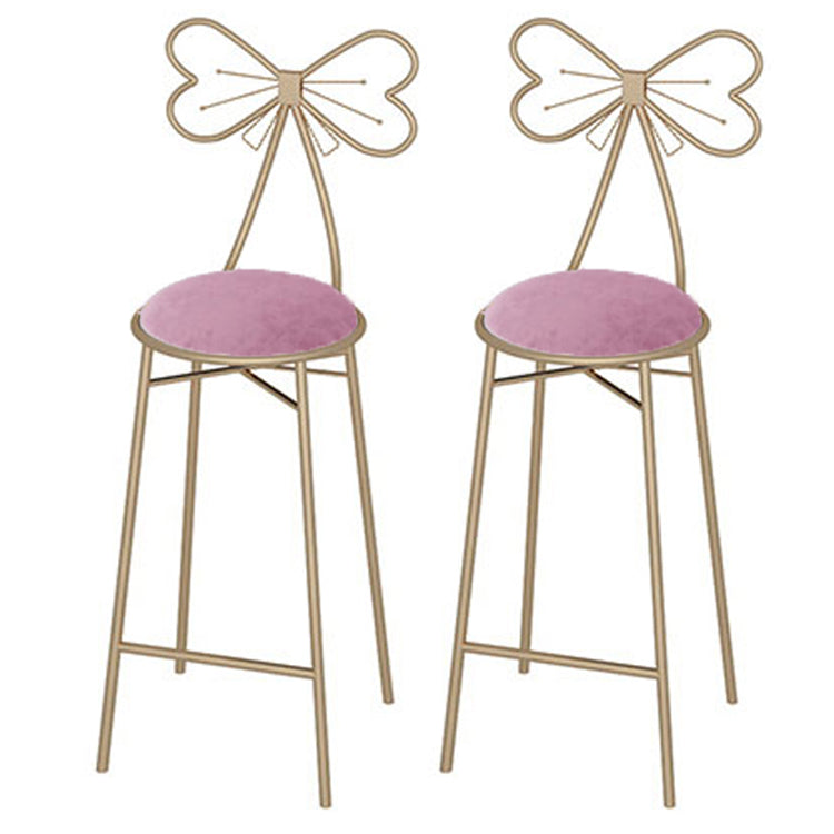 Glam 1/2/3 Pieces Bar Table Set Rectangle Bar Table with Metal High Stools for Home