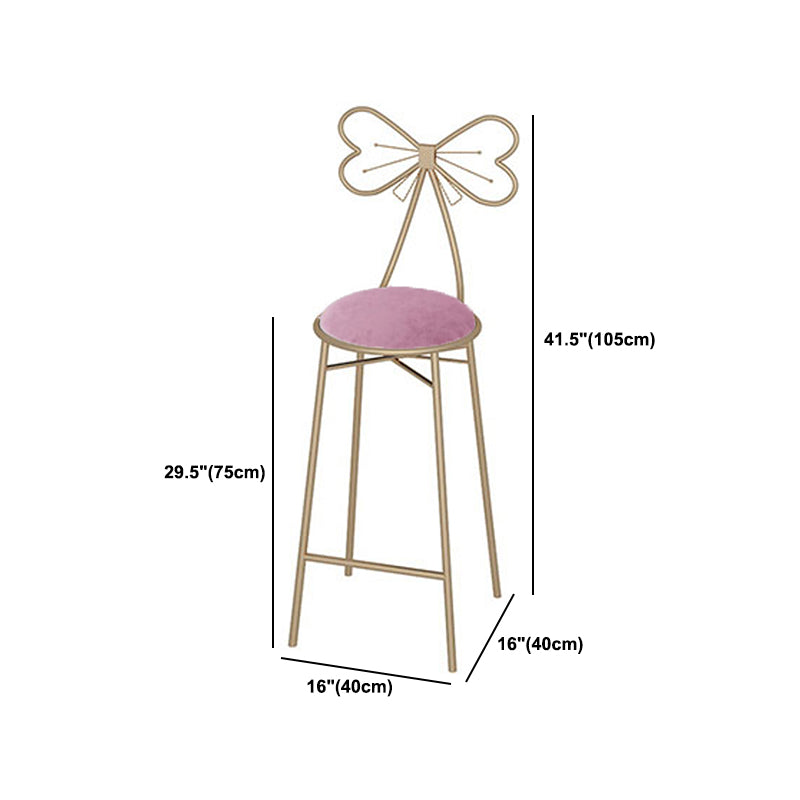 Glam 1/2/3 Pieces Bar Table Set Rectangle Bar Table with Metal High Stools for Home