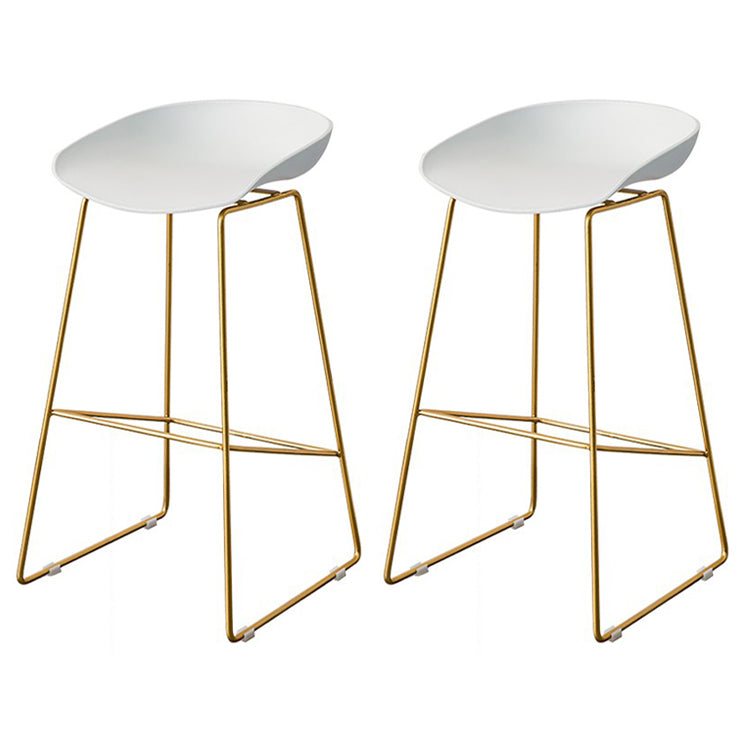 Glam Bar Table Set 1/2/3/5 Pieces Rectangle Bar Table with High Metal Stools